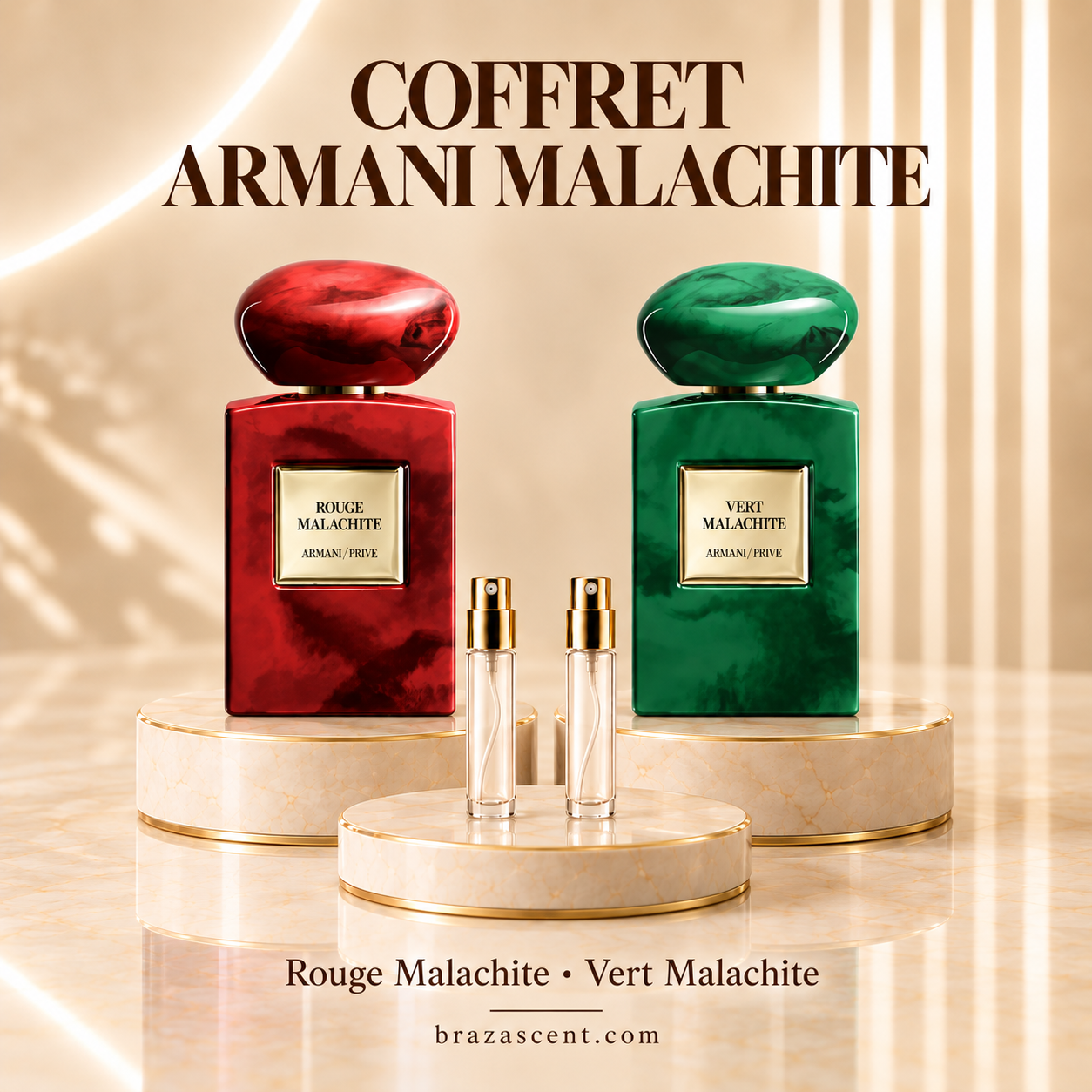 Coffret Malachite Duo