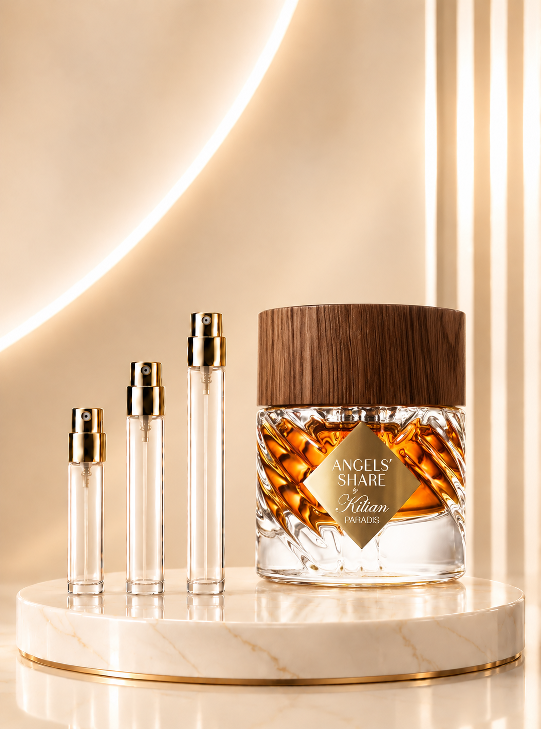 Décant Angels' Share Paradis Kilian Paris, parfum en petite quantité