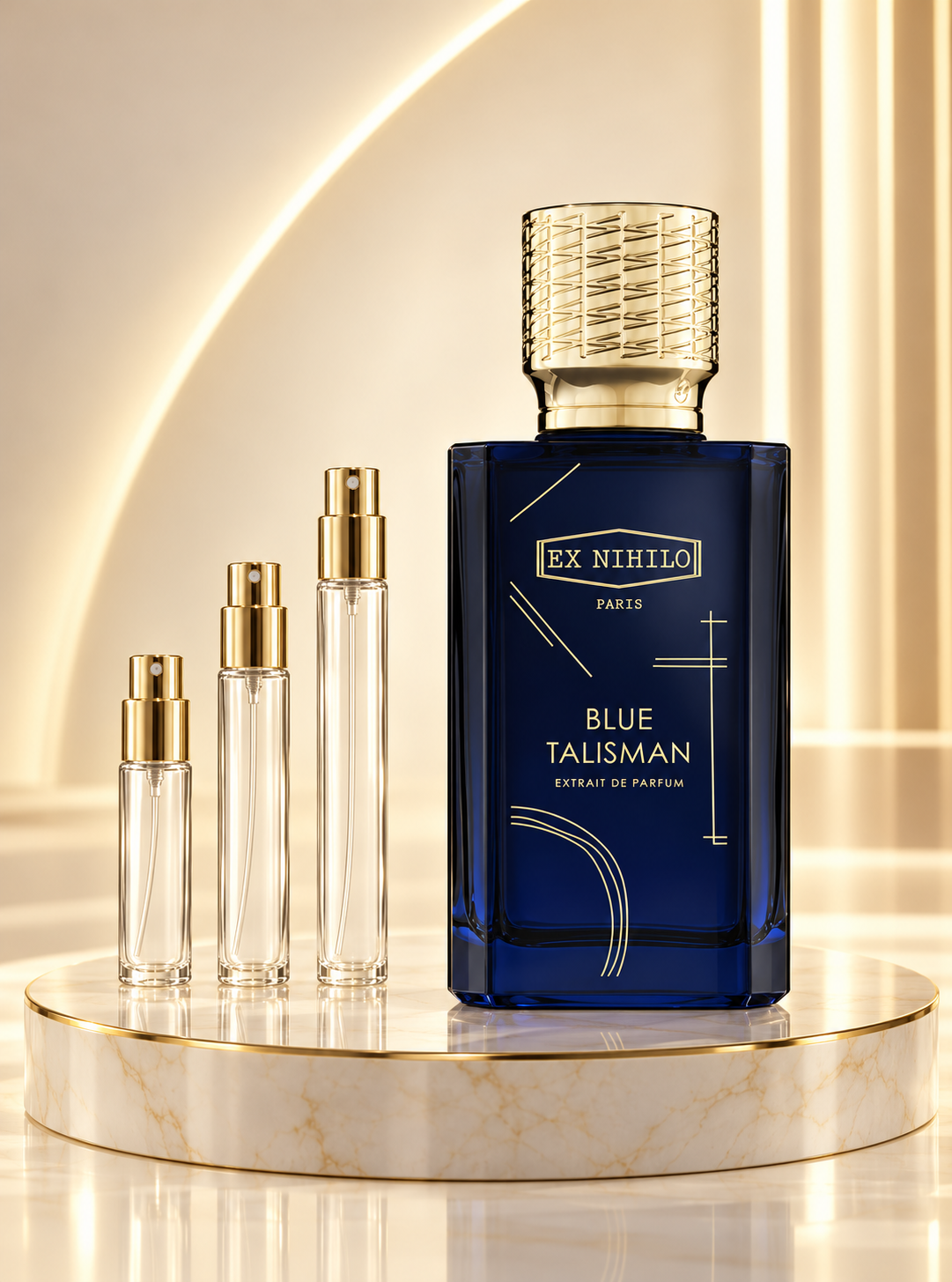 Blue Talisman Extrait Ex Nihilo decant, available in 2ml, 5ml, 10ml or 30ml