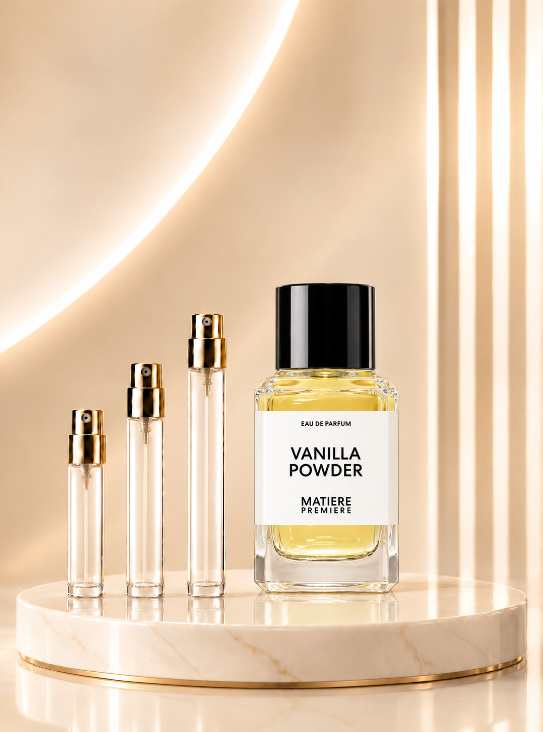 Décant Vanilla Powder MATIÈRE PREMIÈRE, parfum en petite quantité