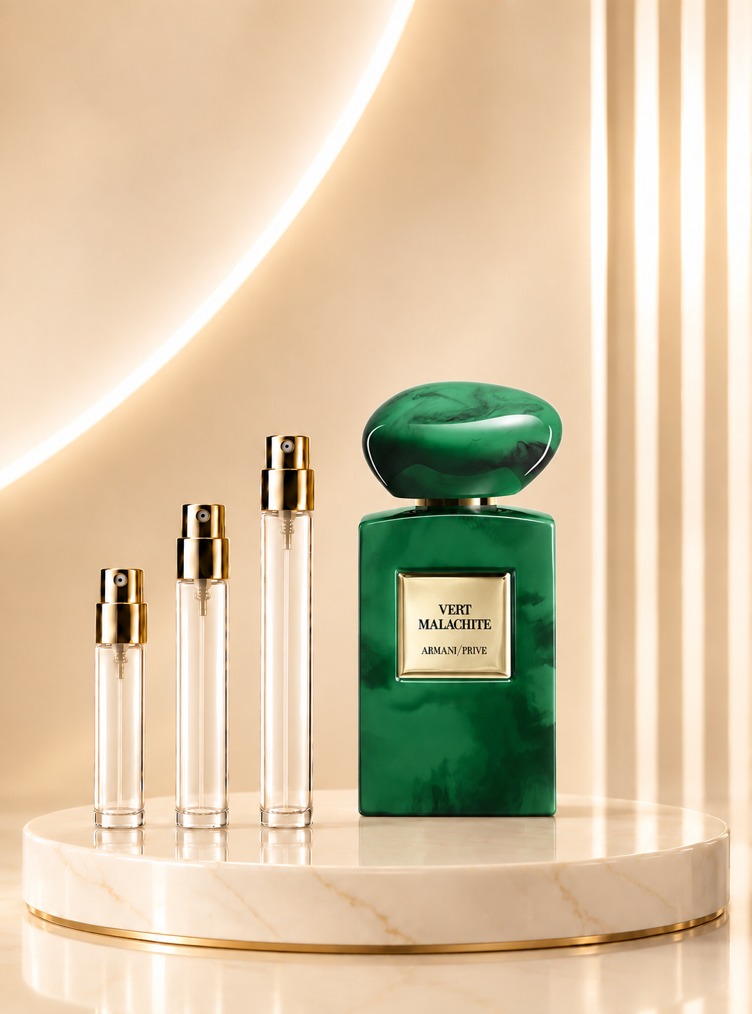 Décant Vert Malachite Armani, parfum en petite quantité